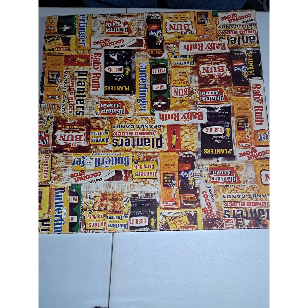 Vintage Springbok Candy Wrapper Jigsaw Puzzle Eating Between Meals Retro Snack